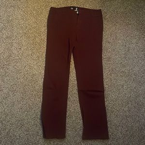 Mens RSQ London skinny chino Maroon color.